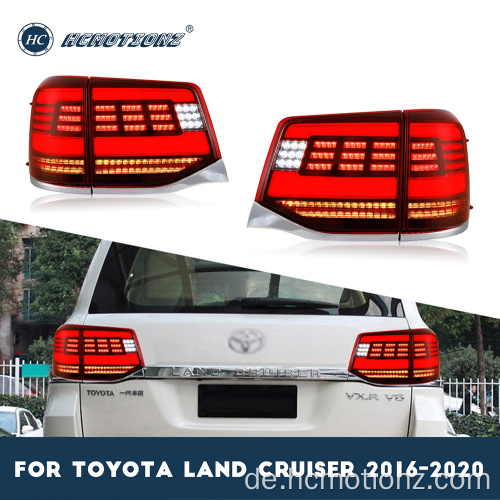HcMotionz 2016-2020 Toyota Land Cruiser Back Lampe
